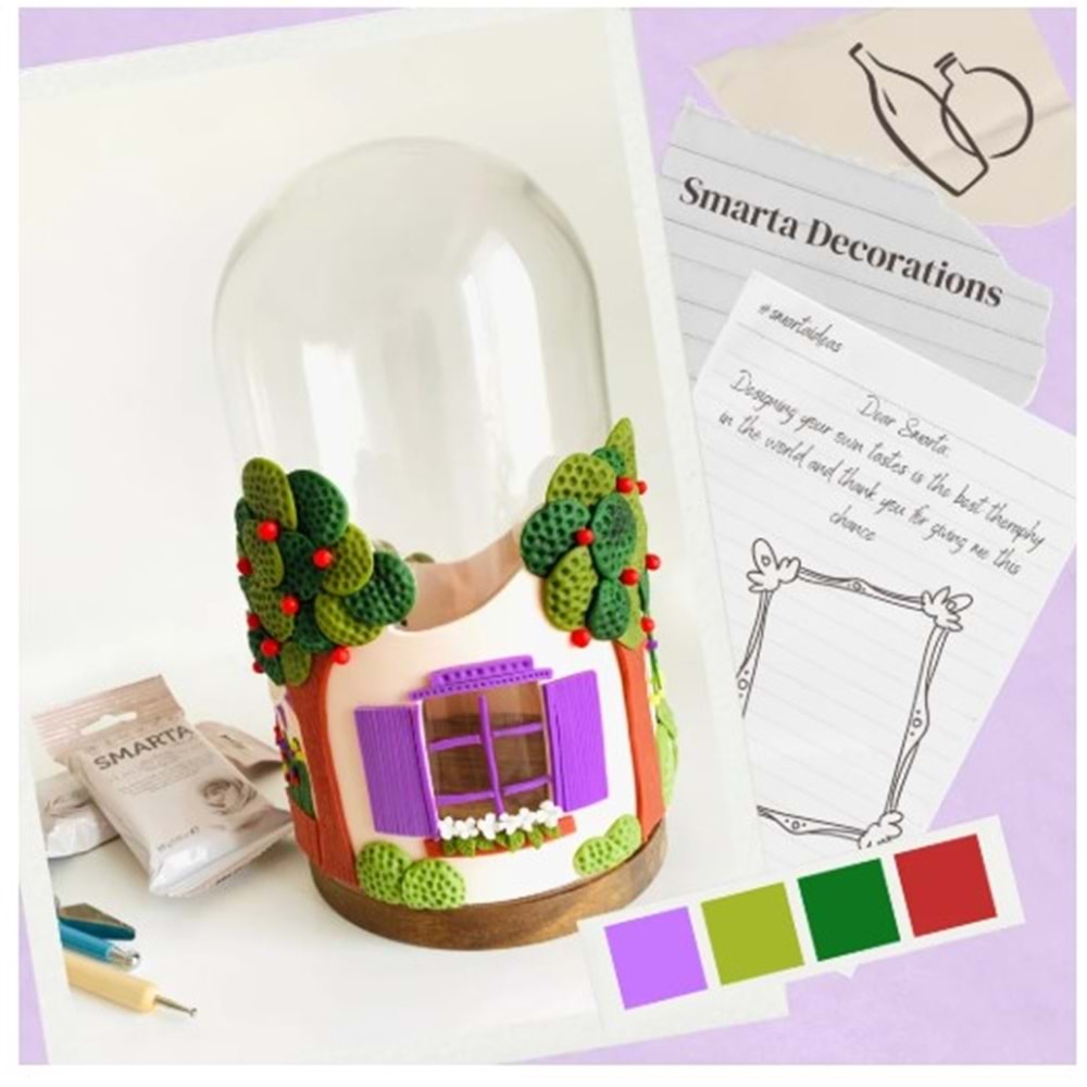 Smarta Modelleme Hamuru 100 gr. Mor