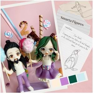 Smarta Modelleme Hamuru 100 gr. Mor