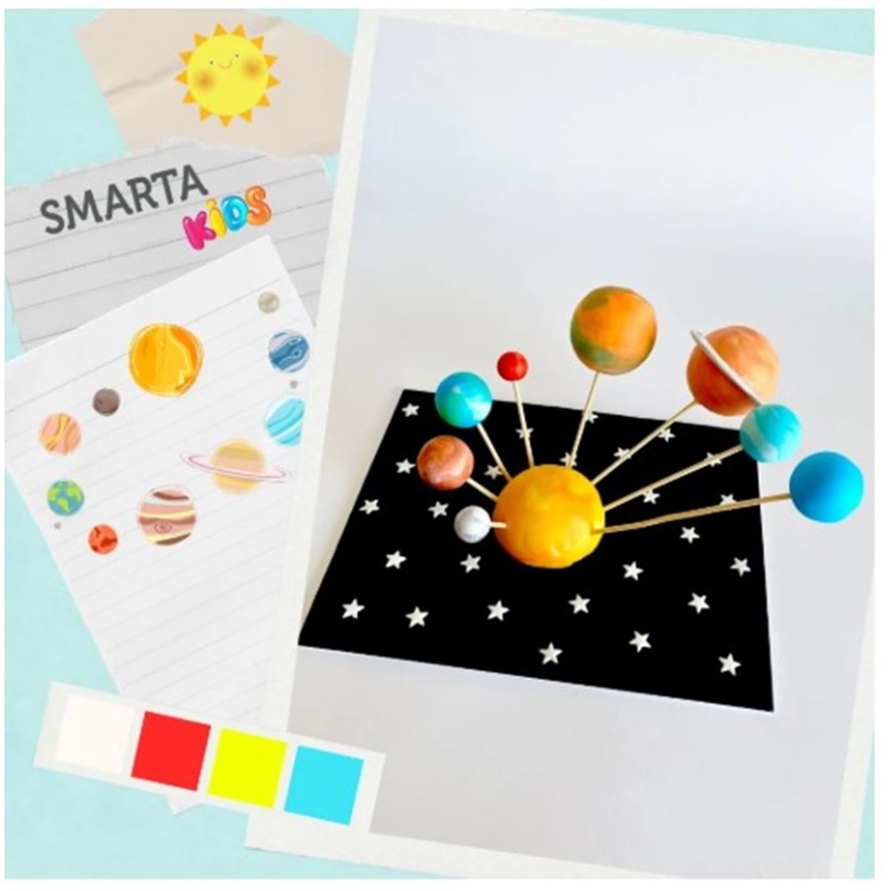 Smarta Modelleme Hamuru 100 gr. Sarı