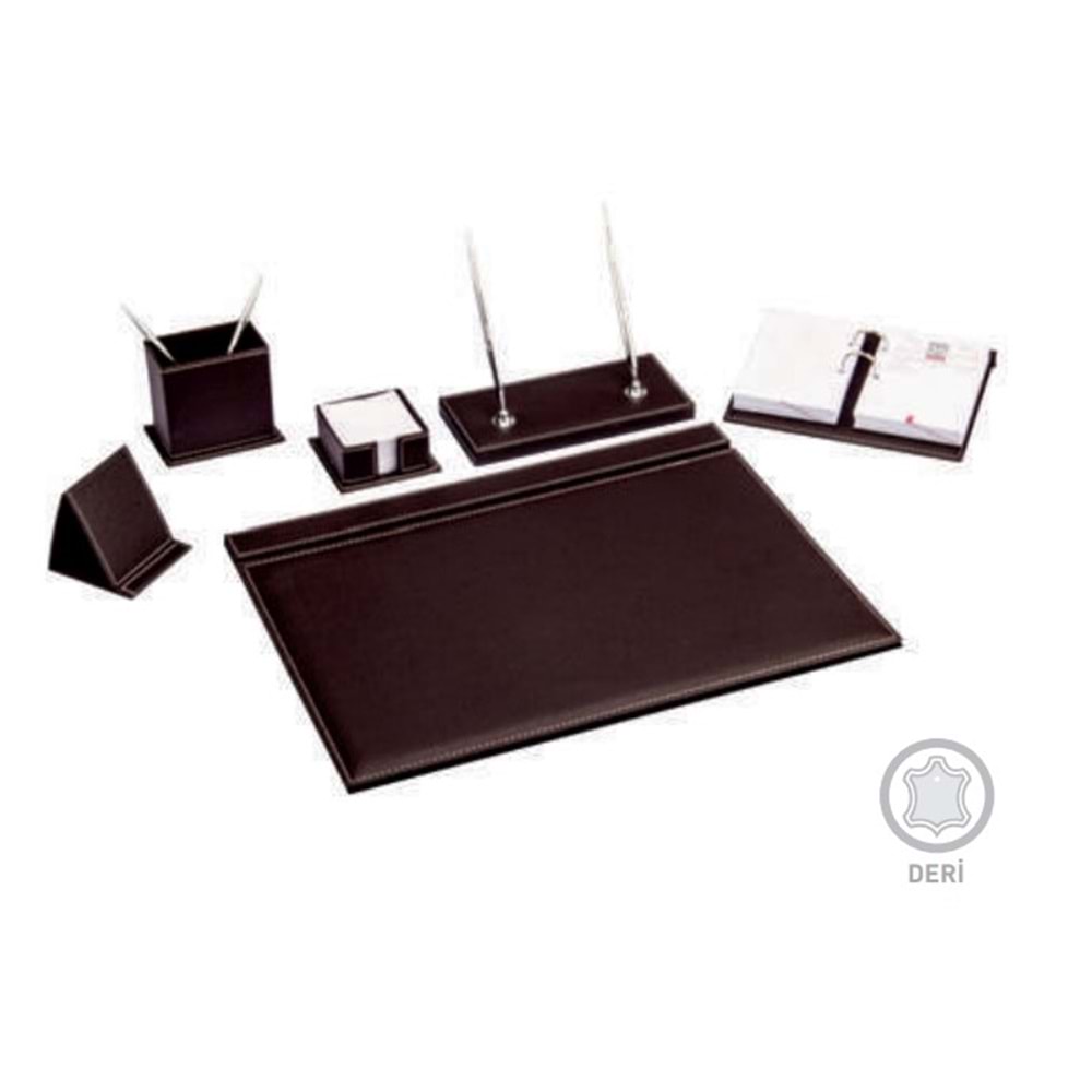 Gıpta Sümen Takımı 7 Parça Kahverengi Display 7102