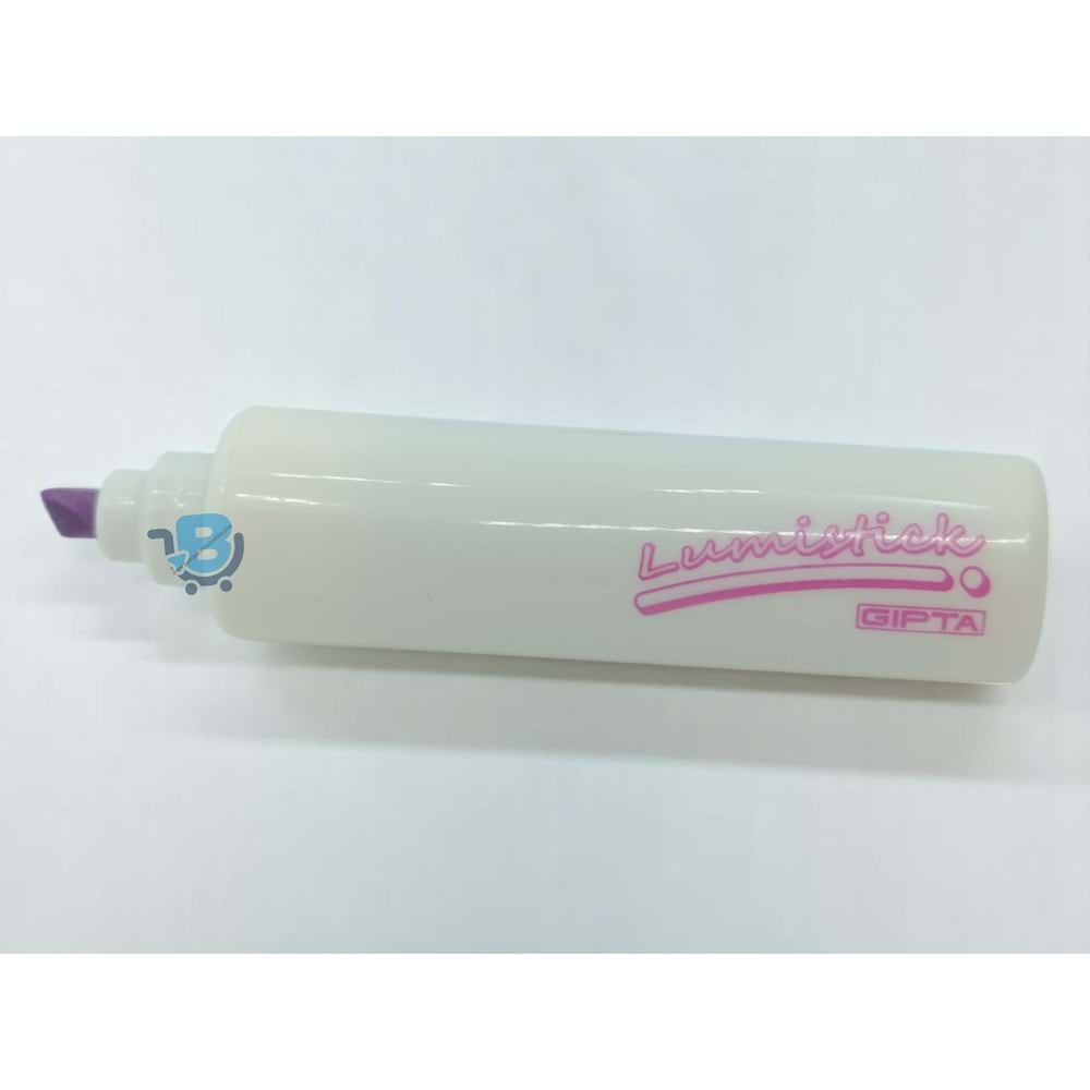 Gıpta Lumistick Shiny Pastel Pembe Fosforlu Kalem K1713