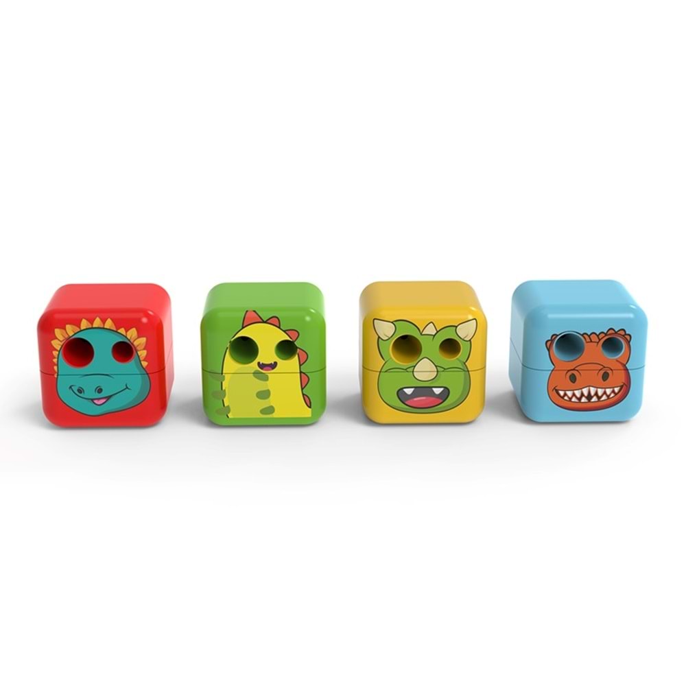 Adel Cubies Dinozorlar Kalemtraş