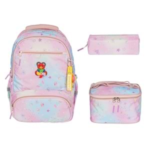 Relaxion Kız İlkokul Çantası Beslenme+Kalemlik 1385