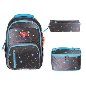 Relaxion Erkek İlkokul Çantası Beslenme+Kalemlik 1390