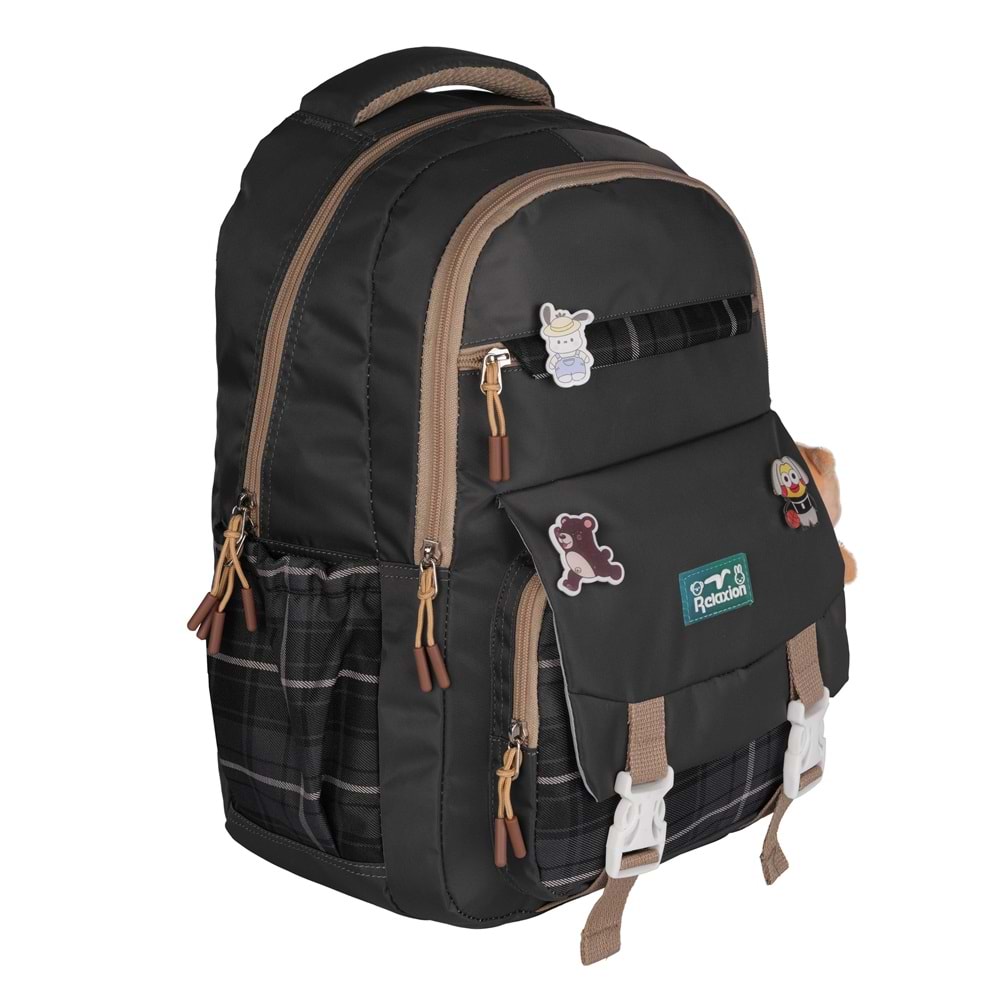 Relaxion Kore Tarzı İlkokul Çantası Beslenme+Kalemlik 1396