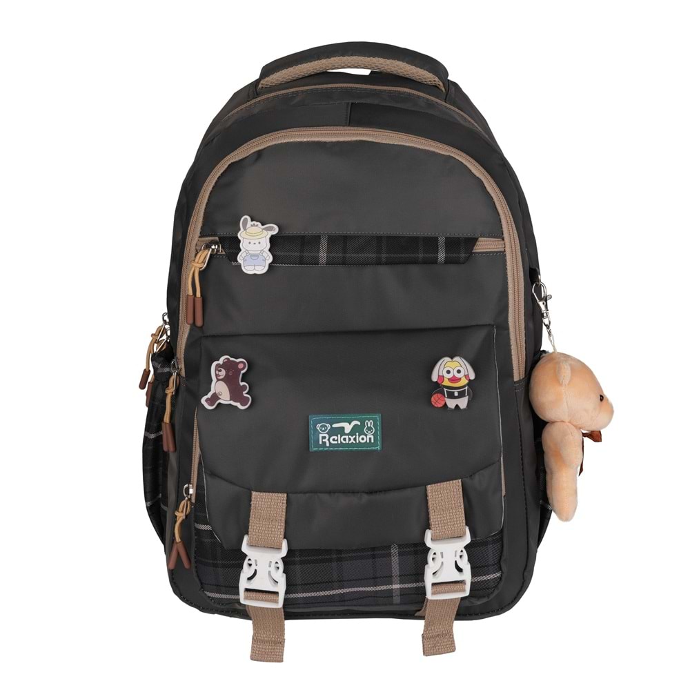 Relaxion Kore Tarzı İlkokul Çantası Beslenme+Kalemlik 1396