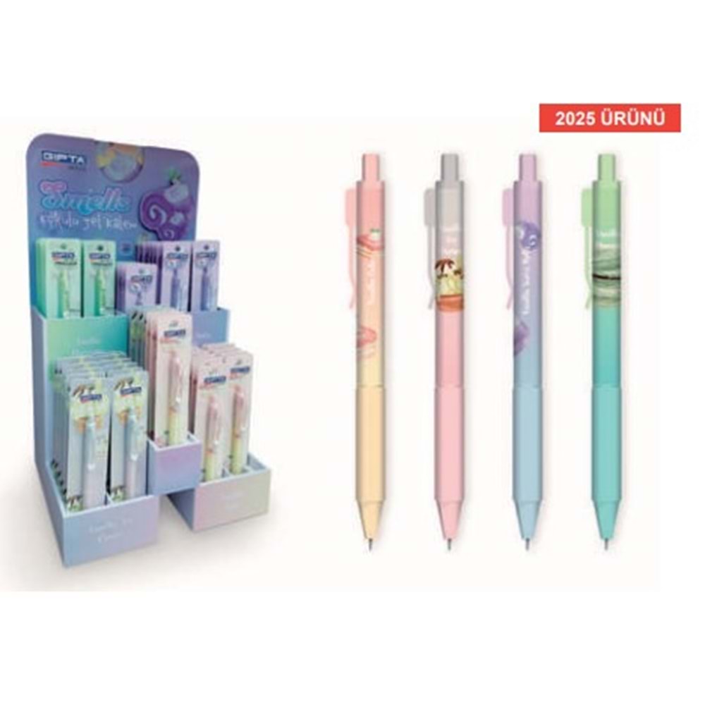 Gıpta Smells Vaniya Kokulu 0.5 mm Jel Kalem