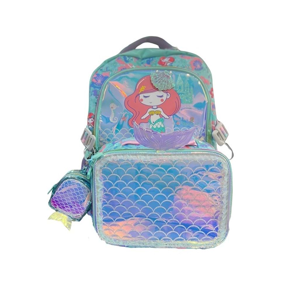 Dream Vest Deniz Kızı 3 Lü Çanta Seti (SET0012)