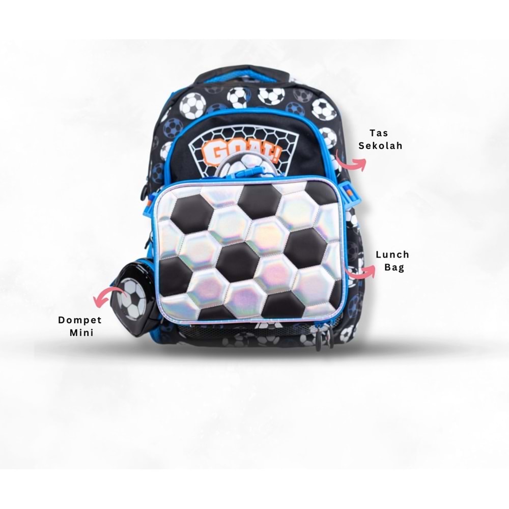 Dream Vest Futbol 3 Lü Çanta Seti (SET0014)