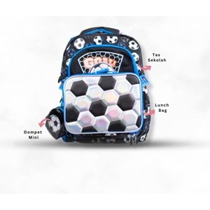 Dream Vest Futbol 3 Lü Çanta Seti (SET0014)