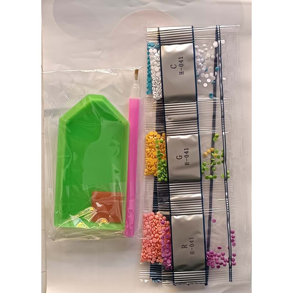 Bu-Bu Taşlı Boyama Sticker BUBU-AC0017