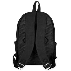 Me Çanta Superga Linen Siyah Sırt Çantası 24206