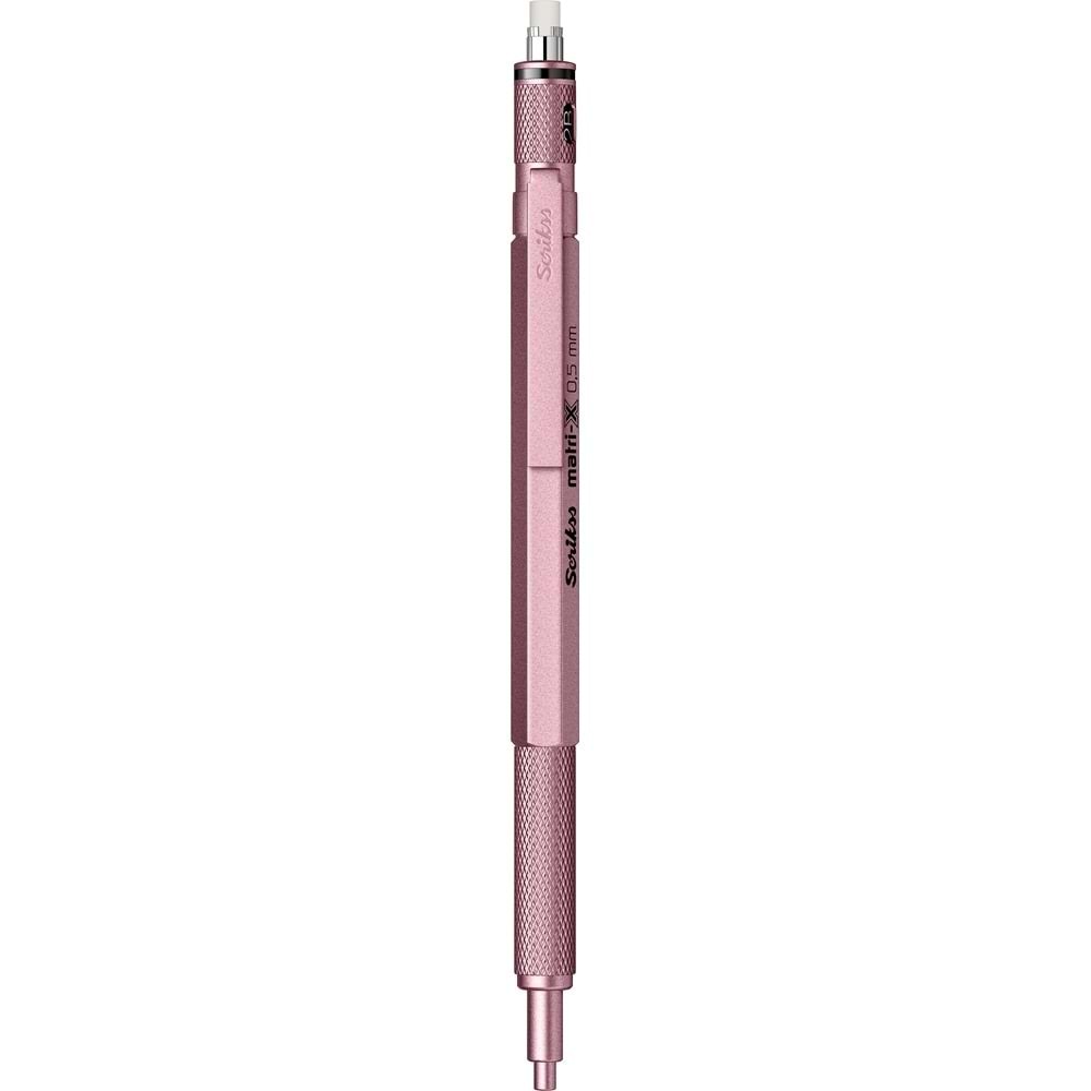 Scrikss matri-X Mekanik Kurşun Kalem 0.5 mm Metalik Pembe