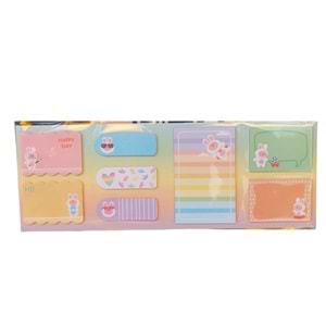 Gıpta Desenli Yapışkanlı Not Kağıdı K0121