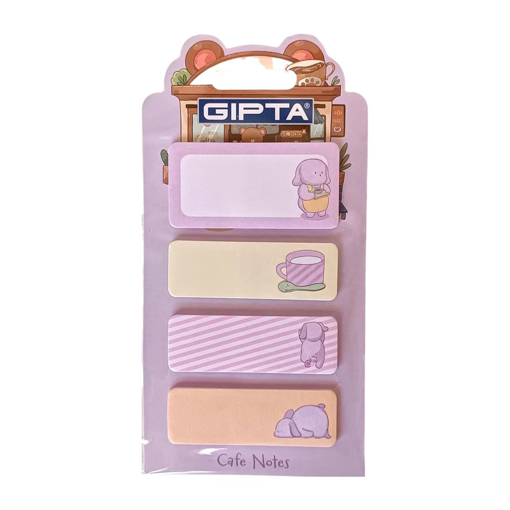 Gıpta Coffe Yapışkanlı Not Kağıdı Seti K0134