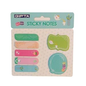 Gıpta Desenli Yapışkan Not Kağıdı K0120