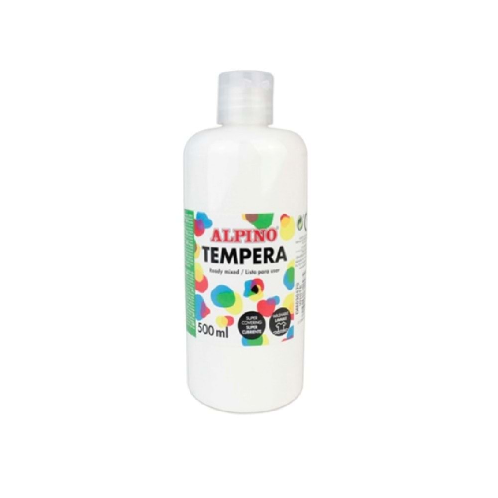 Alpino Tempera Sulu Boya 500 ml Beyaz DM-010170