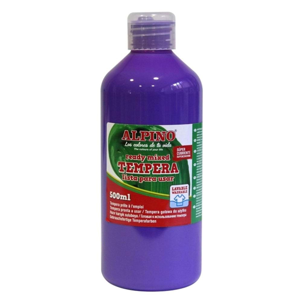 Alpino Tempera Sulu Boya 500 ml Mor