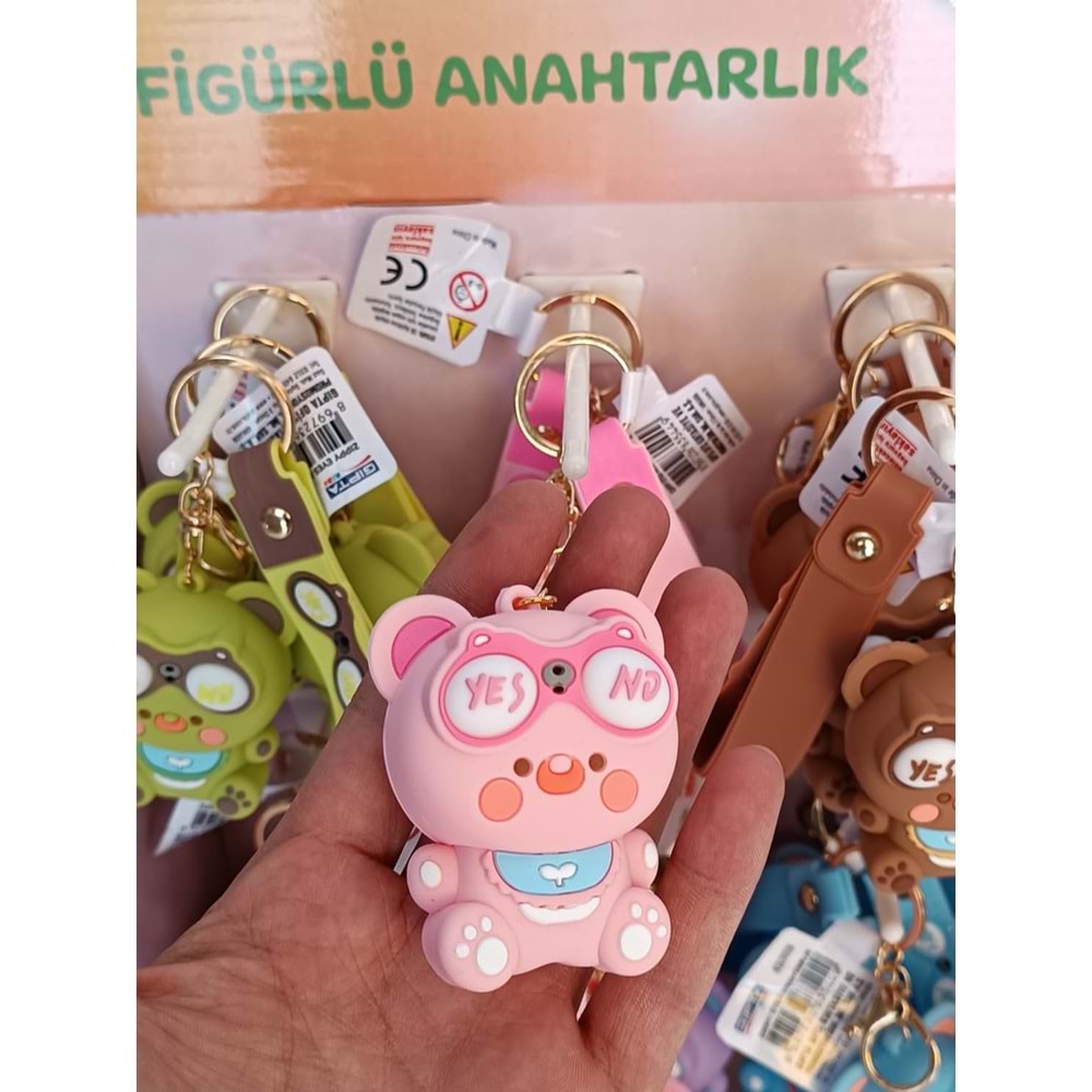 Zippy Eyes Silikon Anahtarlık
