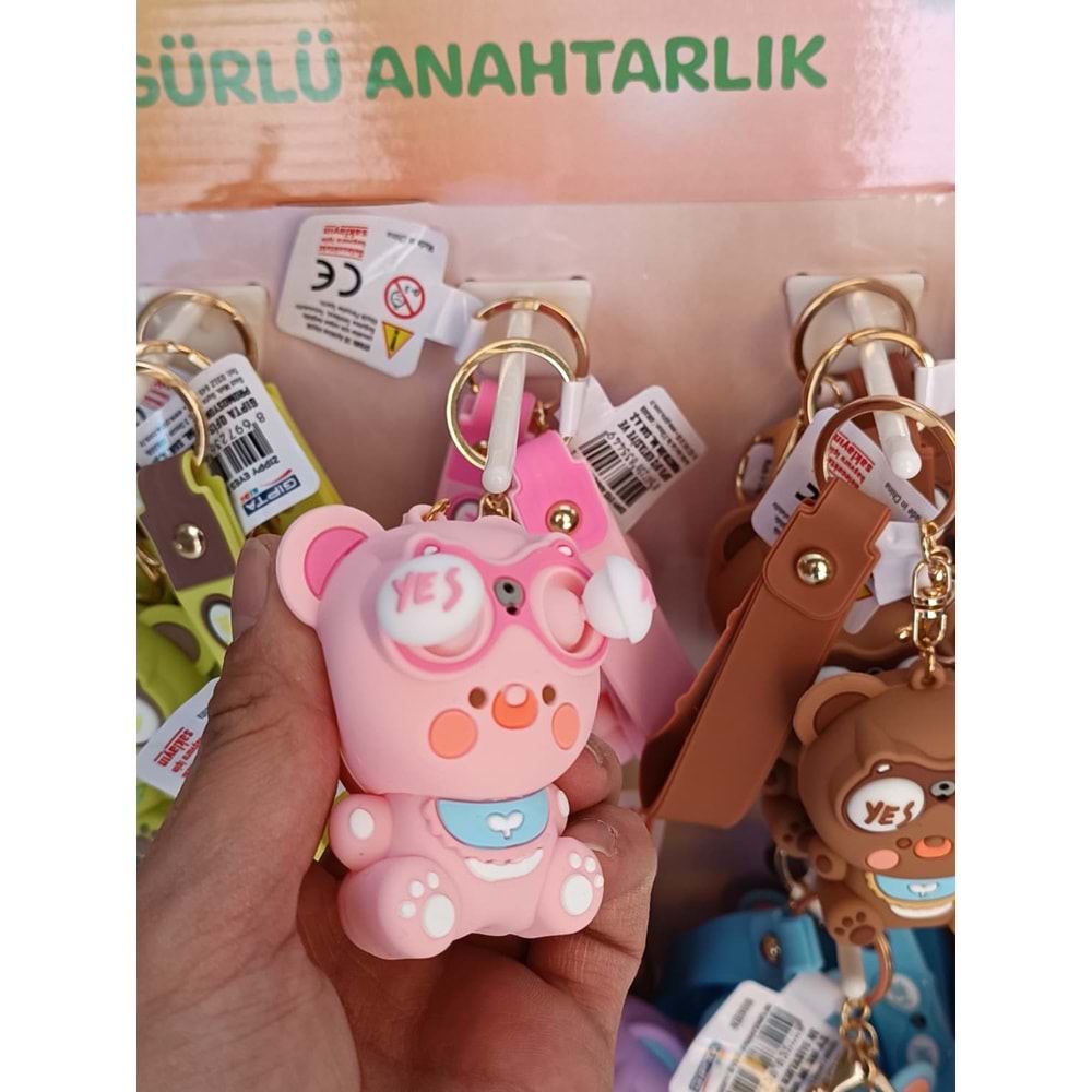 Zippy Eyes Silikon Anahtarlık