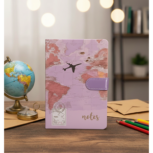 Tokaç World Serisi Manyetik Kilitli A5 Bloknot 128 Yp. Çizgili TK-M2511L