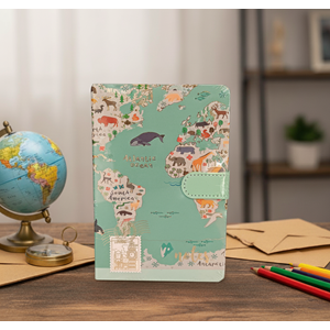 Tokaç World Serisi Manyetik Kilitli A5 Bloknot 128 Yp. Çizgili TK-M2511L