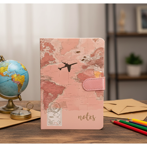 Tokaç World Serisi Manyetik Kilitli A5 Bloknot 128 Yp. Çizgili TK-M2511L