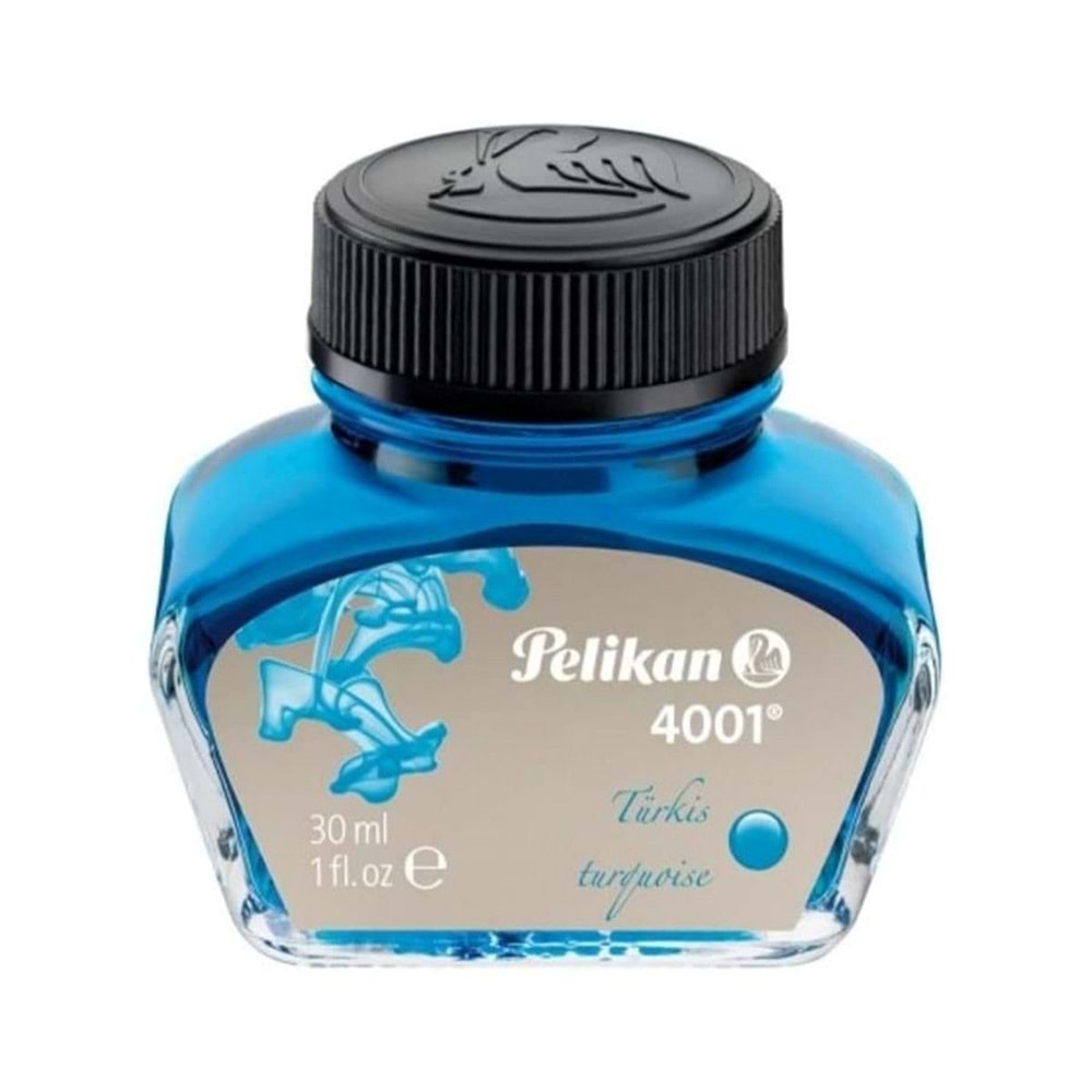 Pelikan Dolma Kalem Mürekkebi 30 ml 4001 Turkuaz