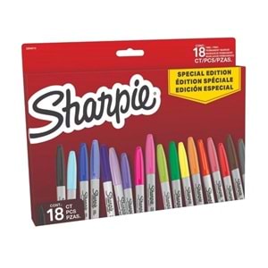 Sharpie Permanent Set Fine 18 Li