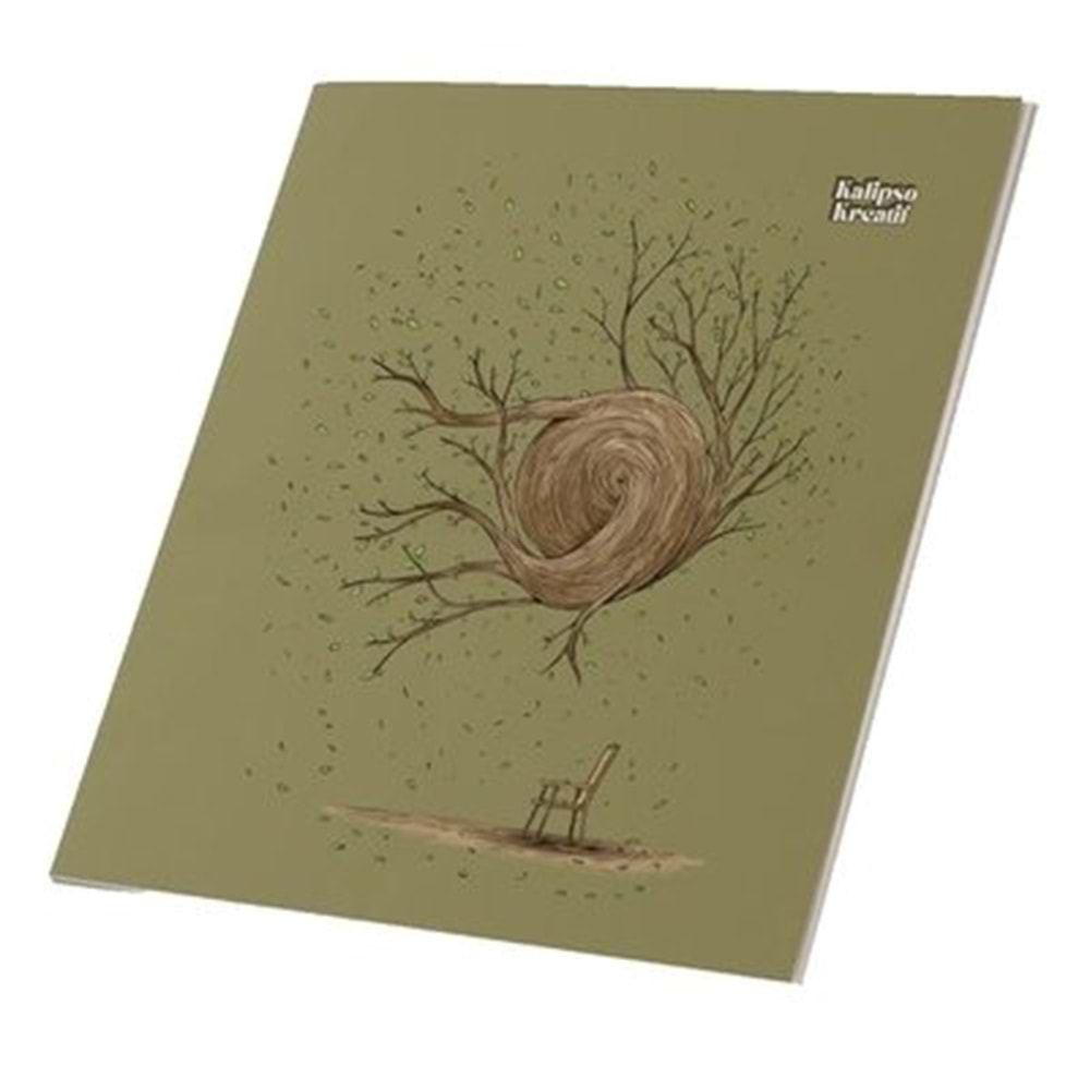 Kalipso Sandalye 13x14 64 Sayfa Çizgisiz Defter