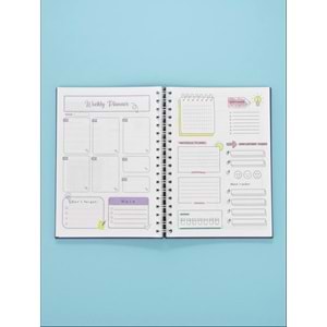 Liz Sert Kapak Sprl.Tarihsiz Ajanda