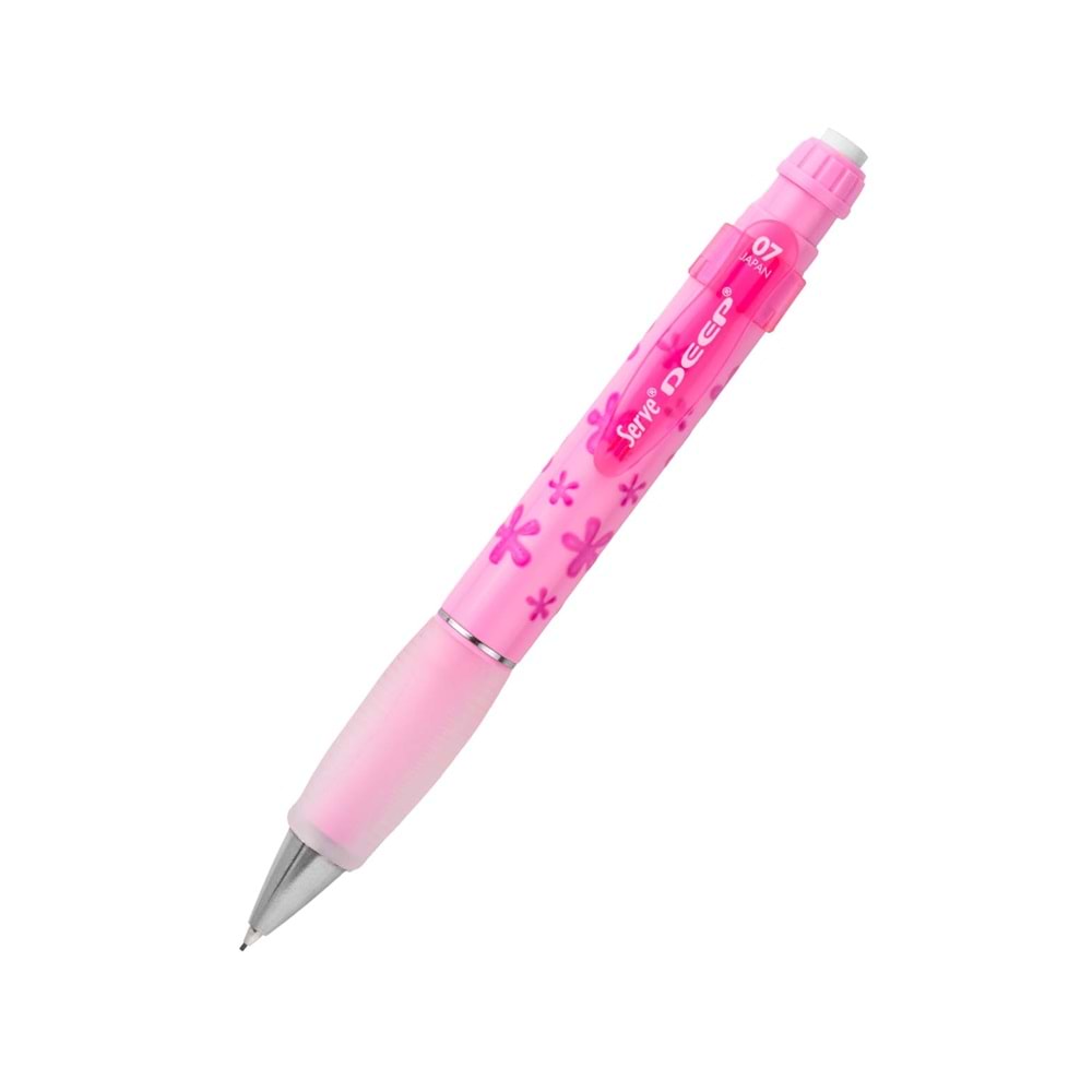 Serve Deep Versatil Kalem Doğa Teması 0.7 mm Şeker Pembe Çiçek
