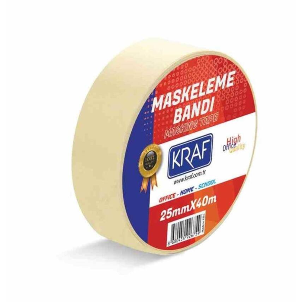 Kraf Maskeleme Bandı 25 mm x 40 m 4025G