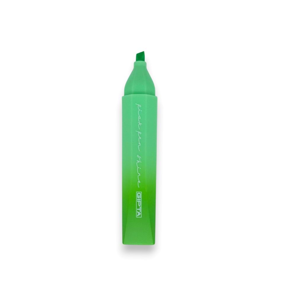 Gıpta Pickpen Shine Fosforlu Kalem Yeşil