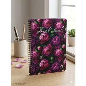 Gıpta Script Book Sprl. Sert Kpk. Defter 17x24 80 Yp. Çizgili