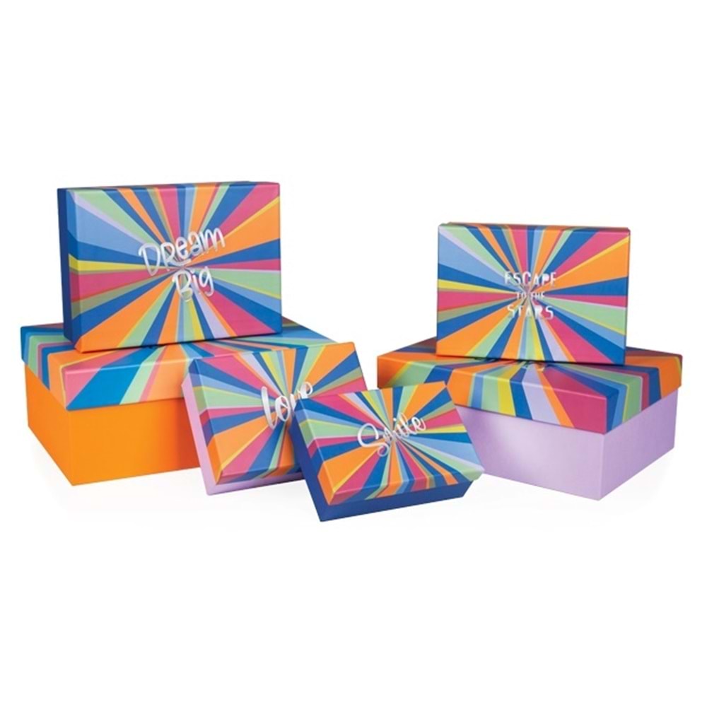 Gıpta Glint Light Dikdörtgen Hediye Kutusu No:06 BX1669