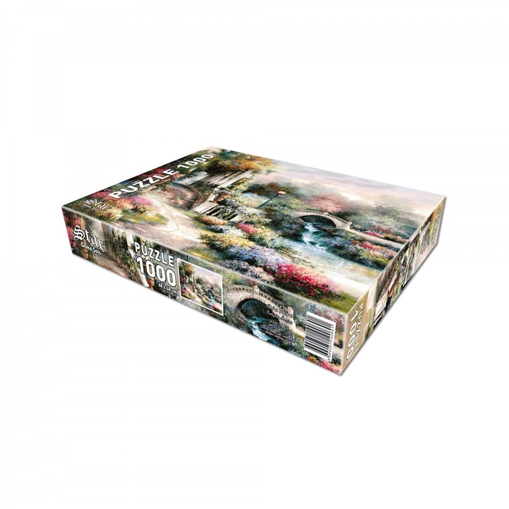 Star Oyun 1000 Parça Bahçede İnziva Puzzle