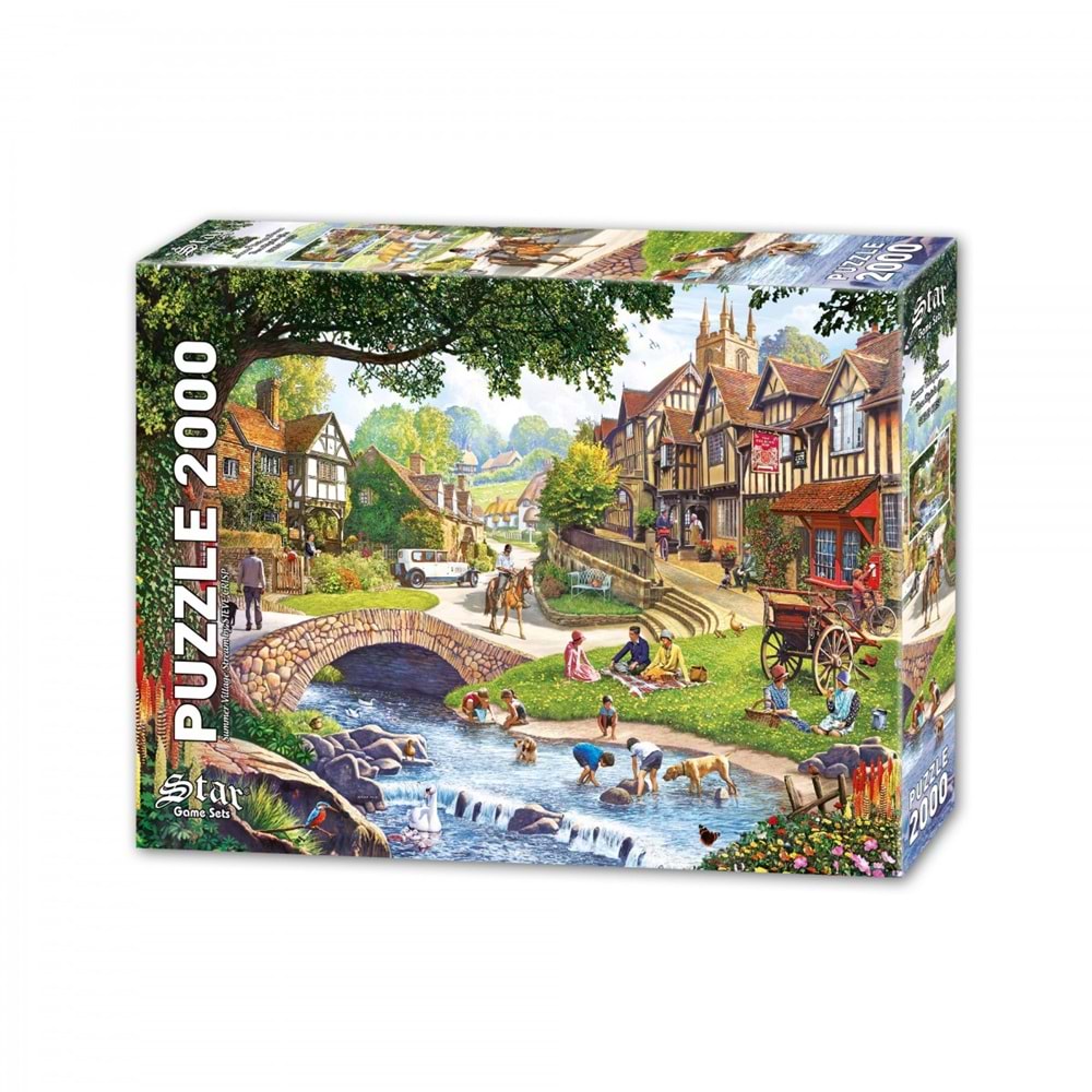 Star Oyun 2000 Parça Dere Köyünde Yaz Puzzle