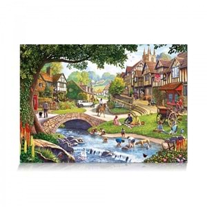 Star Oyun 2000 Parça Dere Köyünde Yaz Puzzle
