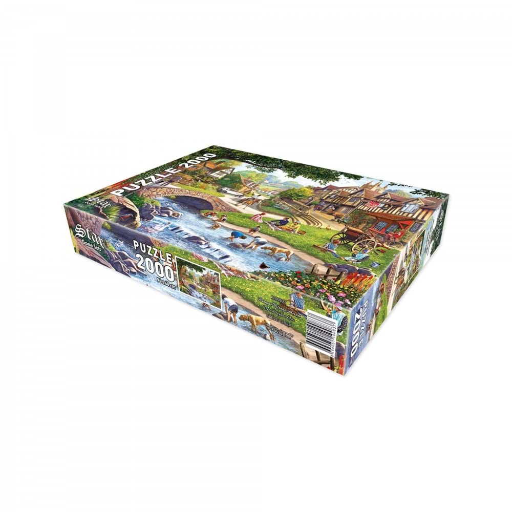 Star Oyun 2000 Parça Dere Köyünde Yaz Puzzle