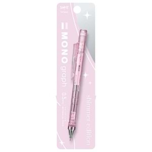 Tombow MONO Graph Shimmer Mekanik Kurşun Kalem 0,5 mm Pembe