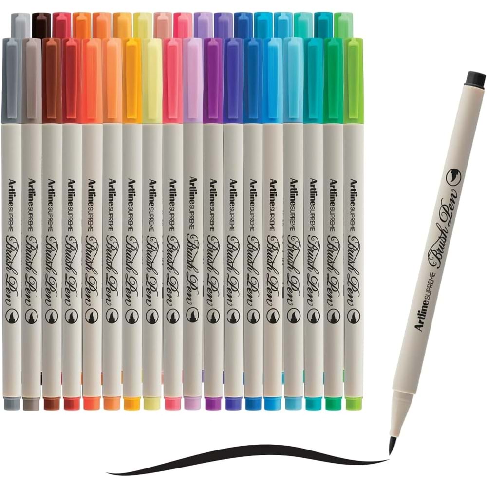 Artline Supreme Brush Uçlu Kalem Fıstık Yeşili