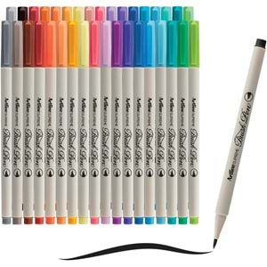 Artline Supreme Brush Uçlu Kalem Fosforlu Pembe