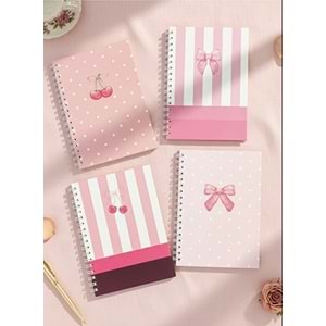 Liz Kiraz-Fiyonk Sert Kap.Sprl.120 Yp. Çizgili Defter 17x24 cm