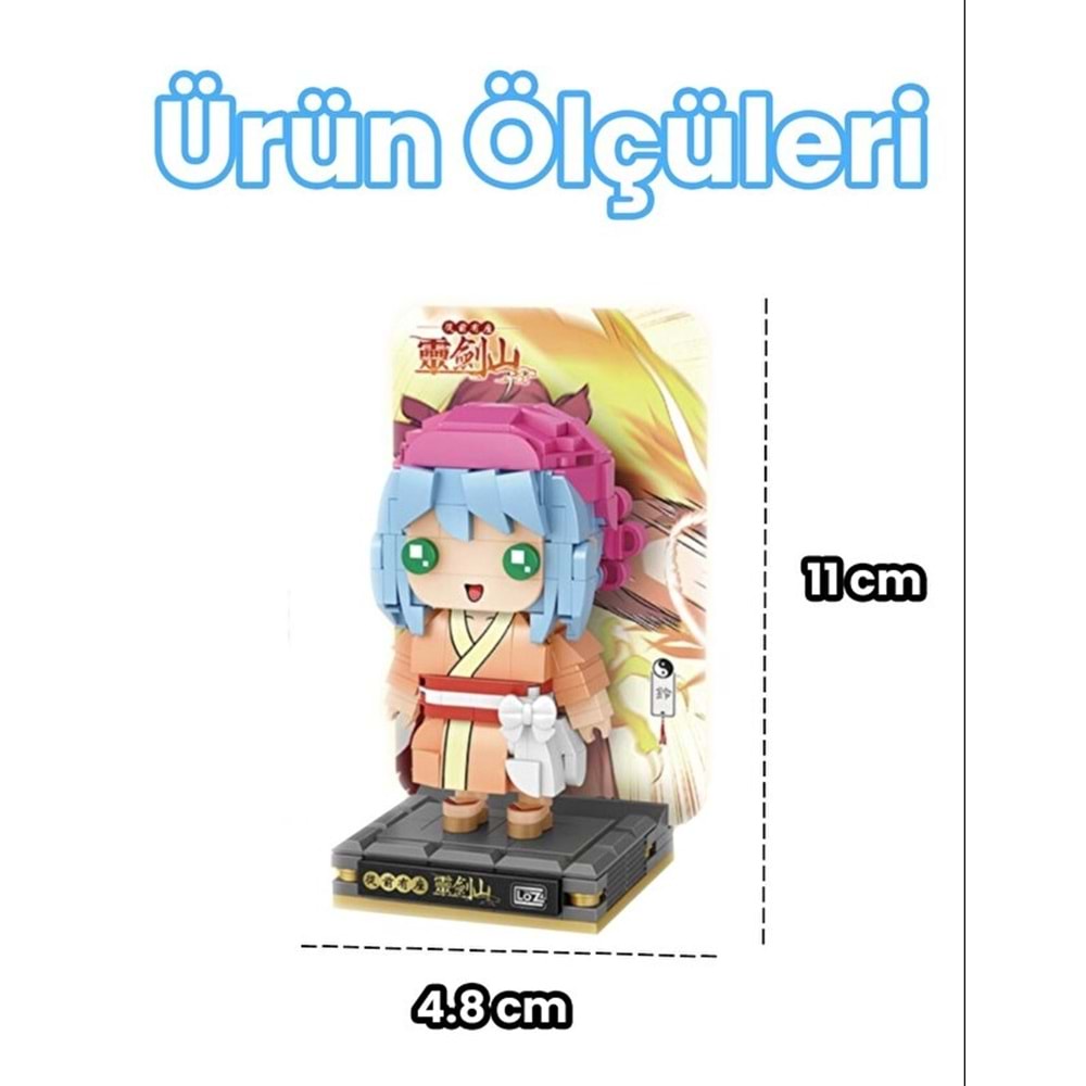 Anime Figür Blok Oyuncak 1338 (316 Parça)