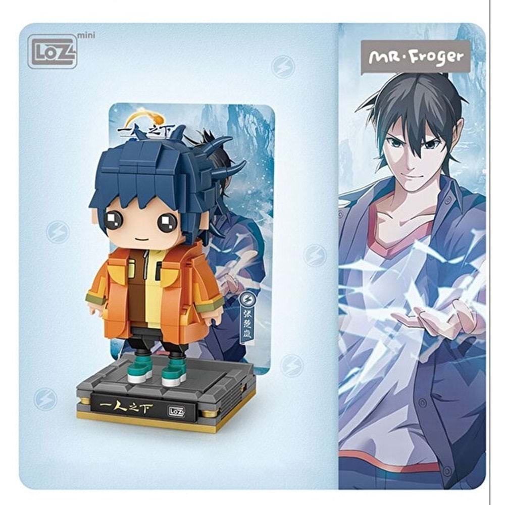 Anime Figür Blok Oyuncak 1344 (327 Parça)