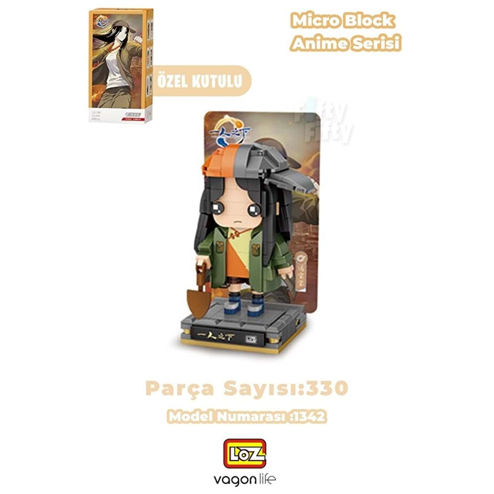 Anime Figür Blok Oyuncak 1342 (330 Parça)