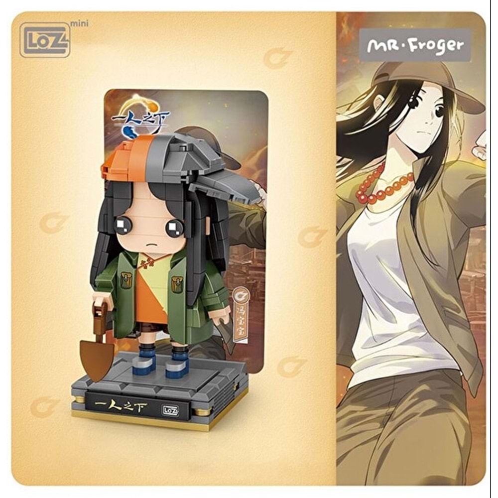 Anime Figür Blok Oyuncak 1342 (330 Parça)