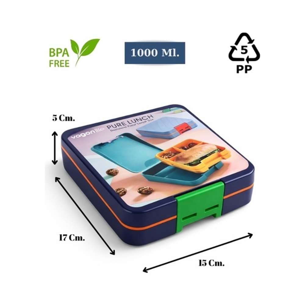 Vagonlife Purelunch Beslenme Kabı