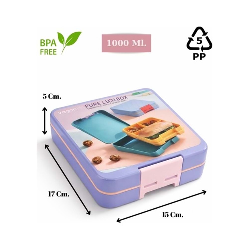 Vagonlife Purelunch Beslenme Kabı